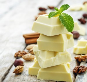 witte chocolademousse